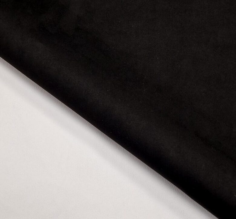 Auto griestu audums A-Black ar porolona lamināciju (4mm) zamšādas imitācija / Alcantaras replika