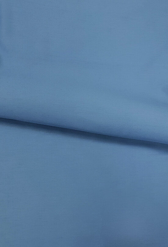 Vienkrāsains satīna audums BLUE 