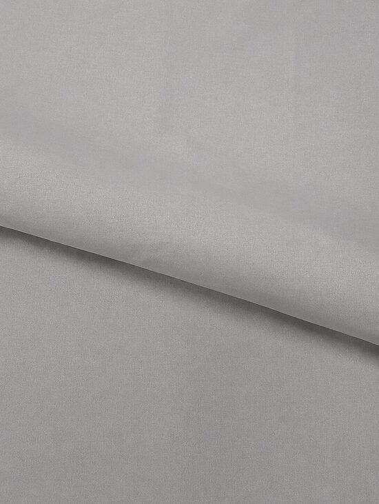 Vienkrāsains bjazs audums LIGHT GREY 
