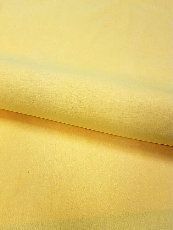 Vienkrāsains bjazs audums YELLOW