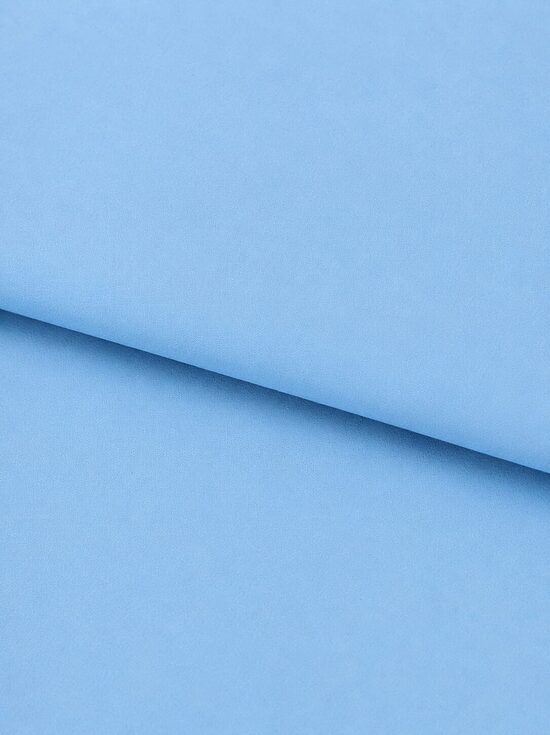 Vienkrāsains bjazs audums LIGHT BLUE